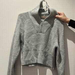 Half zip sweater